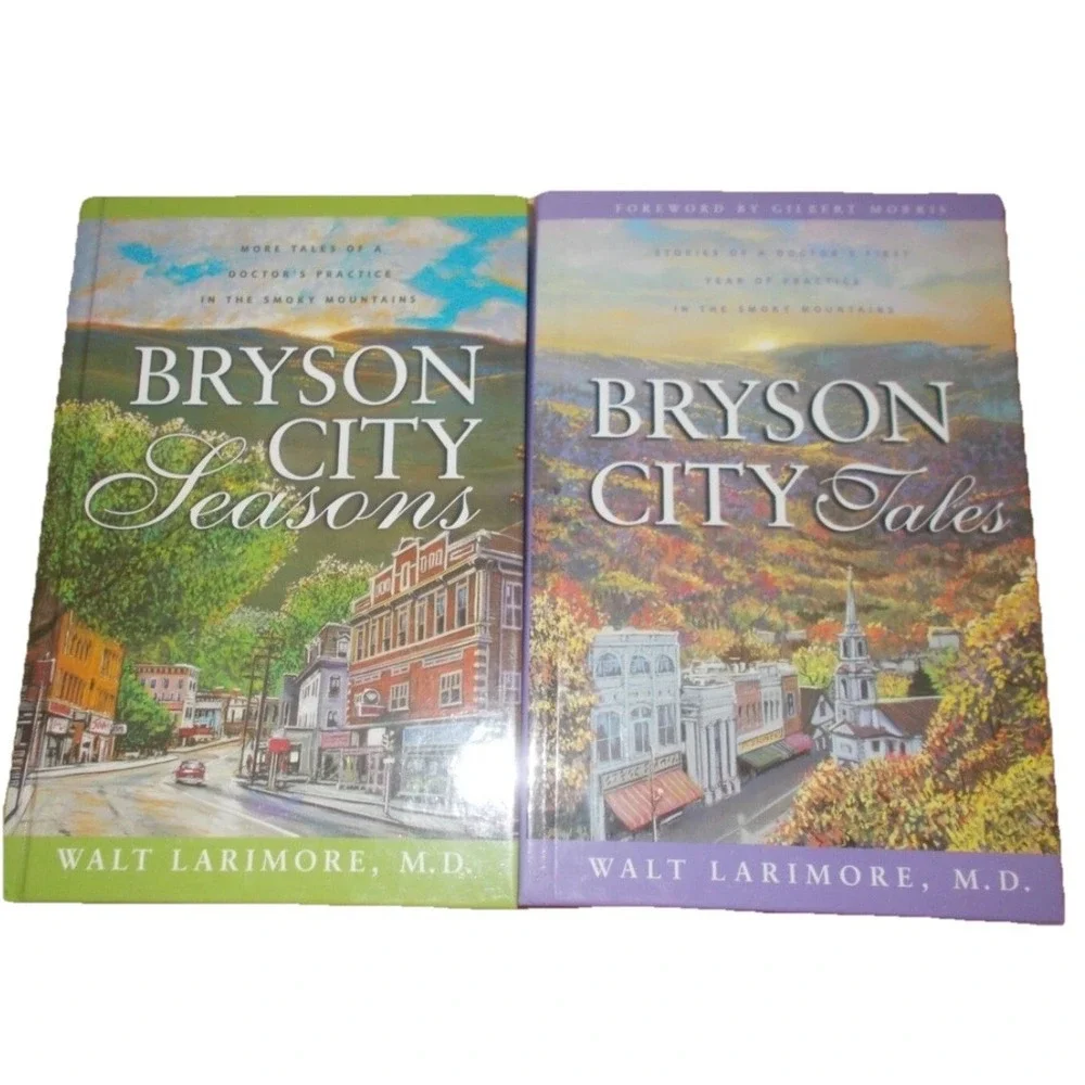Bryson City Seasons and Bryson City Tales Lot 2 Books Walt Larimore Guideposts
